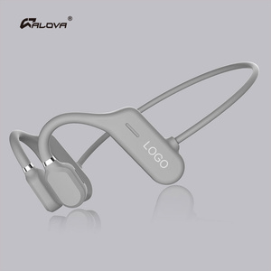 ALOVA Shenzhen Factory Openear Duet comfort Foldable Bone Conduction Waterproof Wireless bluetooth Headphone with Mic