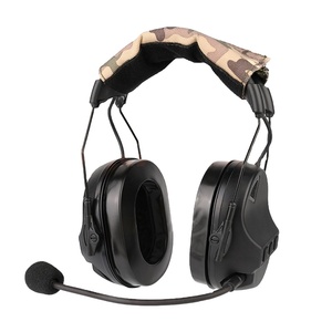RAYTALK RE-10 Comfortable Wired Tactical Heavy Noise Cancelling Over-the-Head Telephone Headset with 3.5mm Plug for Shooting