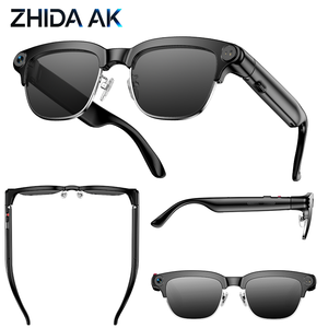 800W AI Smart Glasses Headphones Voice Assistant Camera