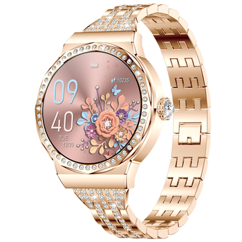 Diamond Strap Women AMOLED Smart Watch