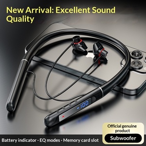 Neckband Headphones Real Time Monitor Karaoke Mic