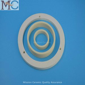 99.7% High Purity Al2O3 Industrial Alumina Ceramic Piston Ring