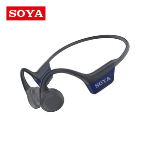 SOYA OEM Best Deal Bone Conduction Wireless Sport Earphone IPX5 Open Ear for BT6.0 Magnetic Charging 5-10 Hours Playtime LED