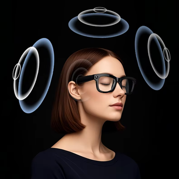 AI Voice Translation Smart Camera Eyewear