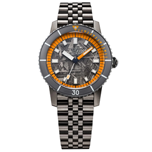 Luxury Sapphire Bezel Meteorite Dial Diving Automatic Watch