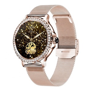 NX19 Fashion Gold Color Smart Watch